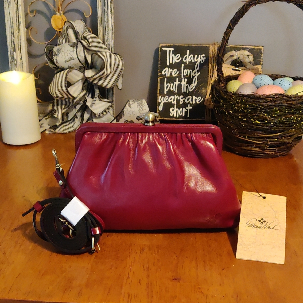 Patricia Nash Red Clutch